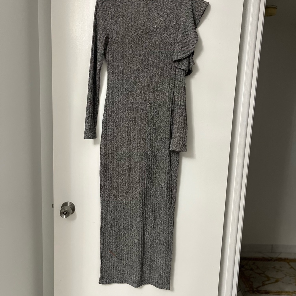SHEIN Charcoal Knit Top